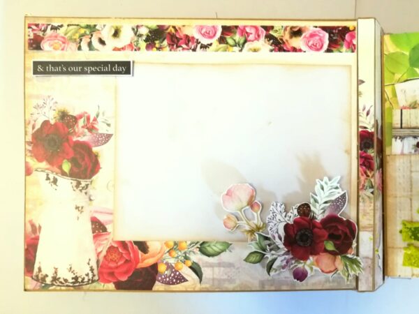 Exclusive Designer Glittery Handmade Love Scrapbook image
