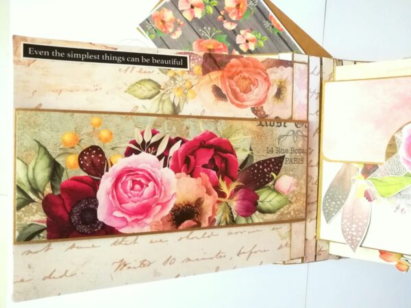 Exclusive Designer Glittery Handmade Love Scrapbook image