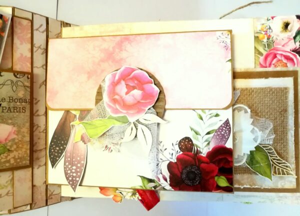 Exclusive Designer Glittery Handmade Love Scrapbook image