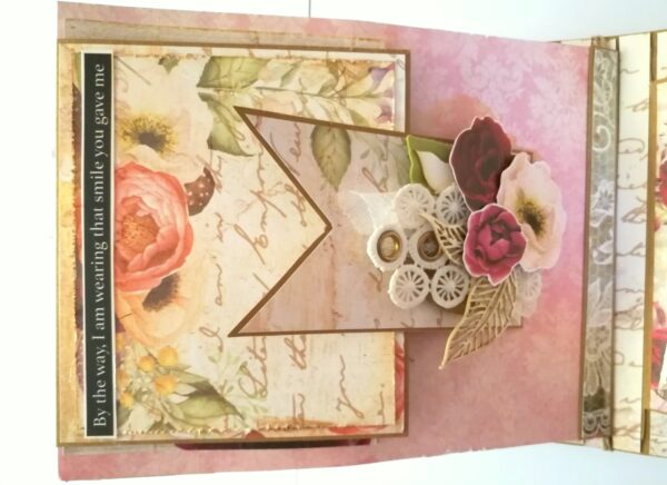 Exclusive Designer Glittery Handmade Love Scrapbook image