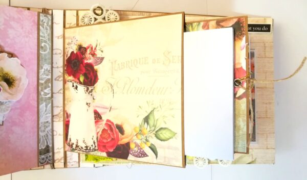 Exclusive Designer Glittery Handmade Love Scrapbook image