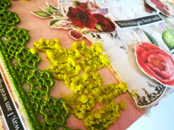 Exclusive Designer Glittery Handmade Love Scrapbook image