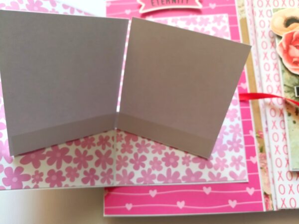 Sparkling Anniversary Three Fold Mini Scrapbook Gift - D1 image
