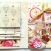 Sparkling Anniversary Mini Scrapbook Greeting Card -D2 image