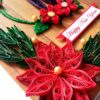Sparkling Quilled New Year Greeting Card -NY4 image Sparkling Quilled New Year Greeting Card -NY4 image
