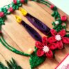 Sparkling Quilled New Year Greeting Card -NY4 image Sparkling Quilled New Year Greeting Card -NY4 image