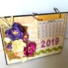 Purple Themed Sparkling Decor Calendar image