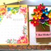 Quilled Flower Vase Calendar image