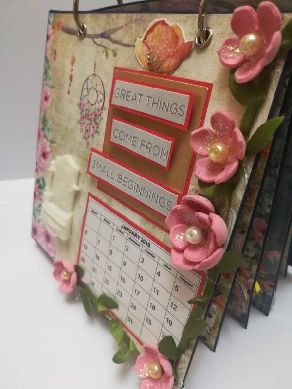 Sparkling Quilled Designer Calendar image
