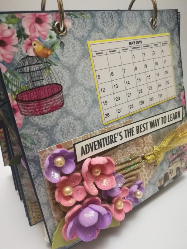 Sparkling Quilled Designer Calendar image