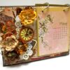 Brown Themed Sparkling Calendar image Brown Themed Sparkling Calendar image