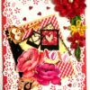 Valentine handmade Card With Beautiful picture tag image