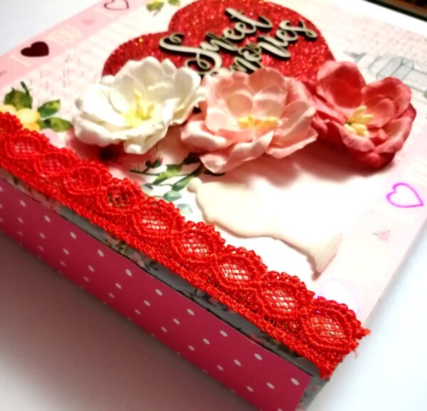 Sweet Memories Love Valentine Scrapbook image
