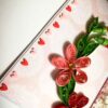 Valentine Red Quilled Mini Scrapbook Greeting Card image