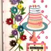 Sparkling Quilled Flowers Birthday Card image