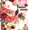 Sparkling Valentine Mini Scrapbook Greeting Card -D3 image