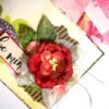 Sparkling Valentine Mini Scrapbook Greeting Card -D3 image