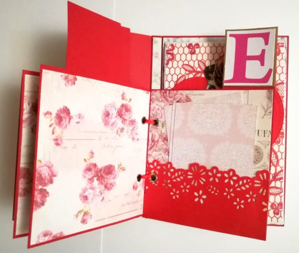 Love Valentine Mini Scrapbook Folder image Love Valentine Mini Scrapbook Folder image