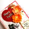 Valentine Mini Scrapbook Album Handmade - D2 image