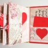 Valentine Mini Scrapbook Album Handmade - D2 image