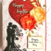 Valentine Mini Scrapbook Album Handmade - D3 image