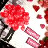 Love and Anniversary Envelope fold Mini scrapbook card - D1 image