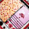 Love and Anniversary Envelope fold Mini scrapbook card - D2 image
