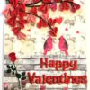 Quilled Hearts Happy Vallentine card -D1 image