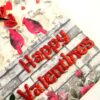 Quilled Hearts Happy Vallentine card -D1 image