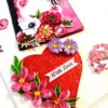 Love Pop up Hearts Greeting card image