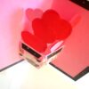 Love Pop up Hearts Greeting card image