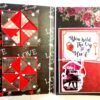 Love Couple Three Fold Mini Scrapbook Gift - D2 image