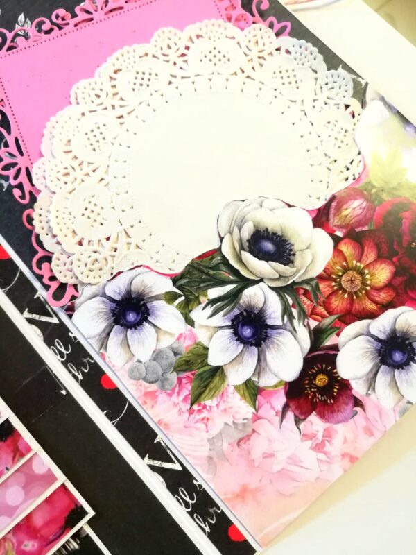 Love Couple Three Fold Mini Scrapbook Gift - D2 image