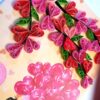 Quilled Hearts Tree With Love Couple Greeting Card - D1 image