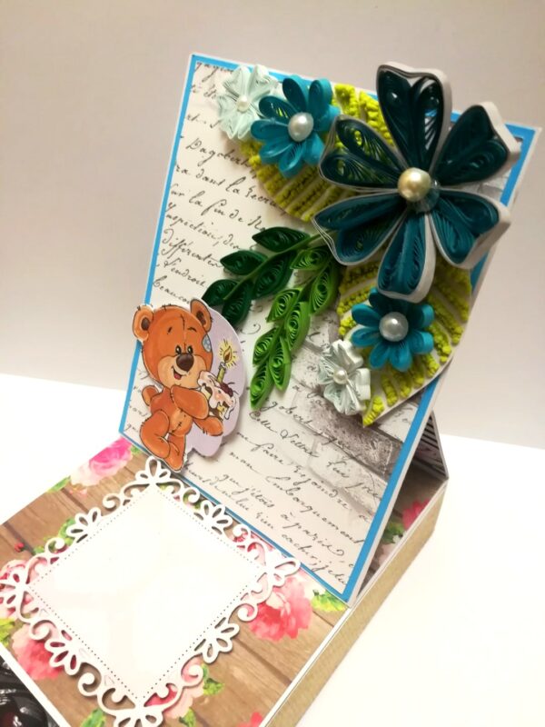 Card With Drawer Gift Greeting Card - D17 image
