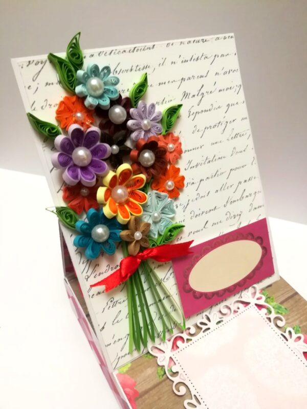 Card With Drawer Gift Greeting Card - D18 image