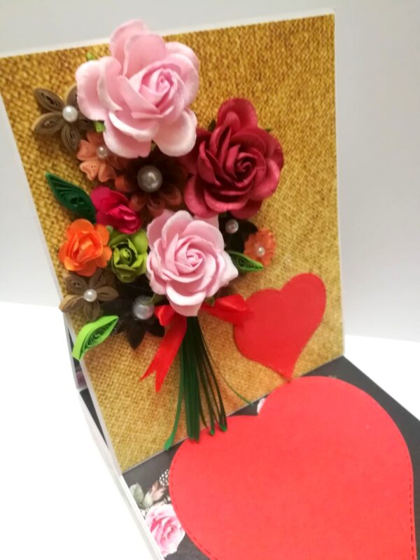 Card With Drawer Gift Greeting Card - D20 image