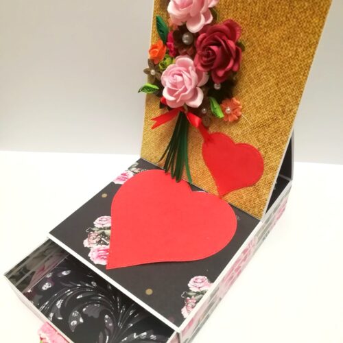 Card With Drawer Gift Greeting Card - D20 image