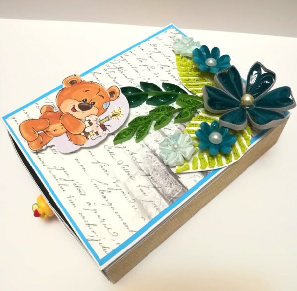 Card With Drawer Gift Greeting Card - D17 image