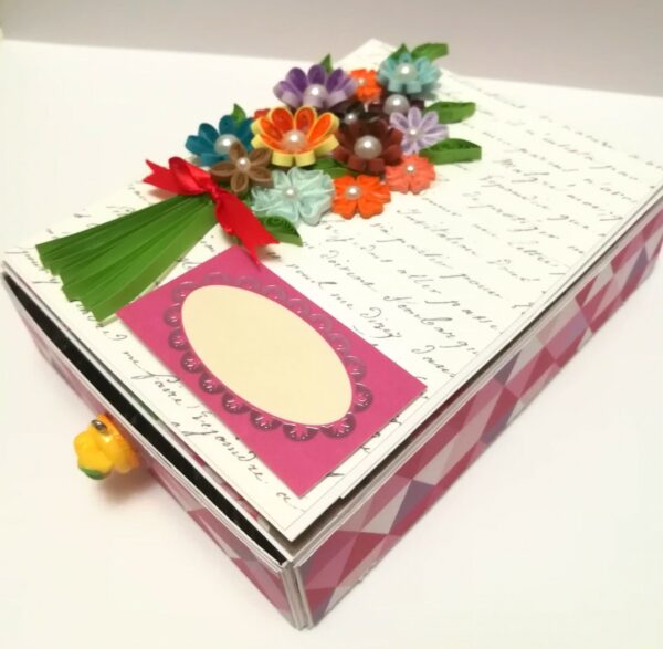 Card With Drawer Gift Greeting Card - D18 image