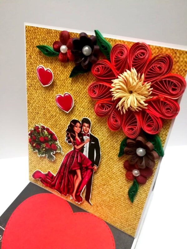 Card With Drawer Gift Greeting Card -D19 image