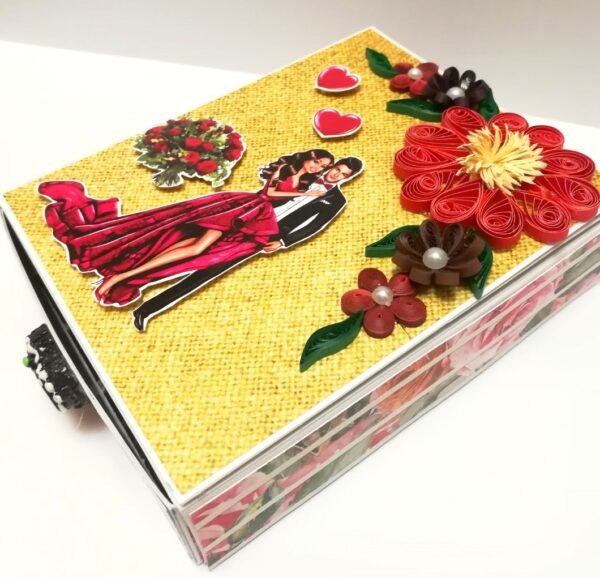 Card With Drawer Gift Greeting Card -D19 image