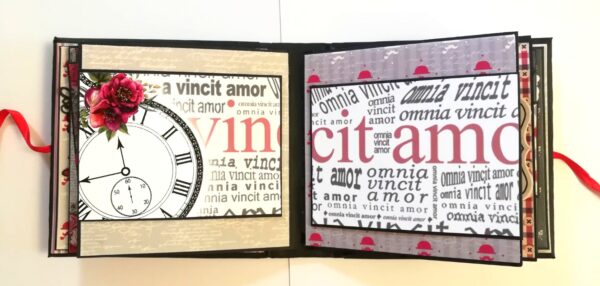 Male Theme Love/Birthday Handmade Scrapbook -D1 image