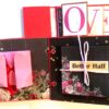 Love Valentine Mini Scrapbook Folder - D1 image Love Valentine Mini Scrapbook Folder - D1 image