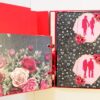 Love Valentine Mini Scrapbook Folder - D1 image Love Valentine Mini Scrapbook Folder - D1 image