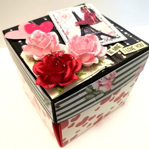 Love Valentine 3 layer Explosion Box image
