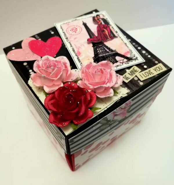 Love Valentine 3 layer Explosion Box