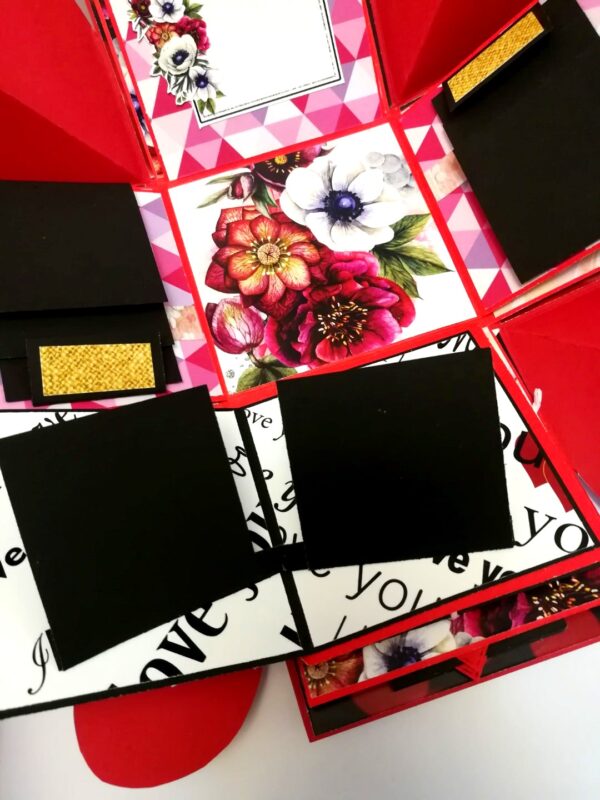 Love Valentine 3 layer Explosion Box