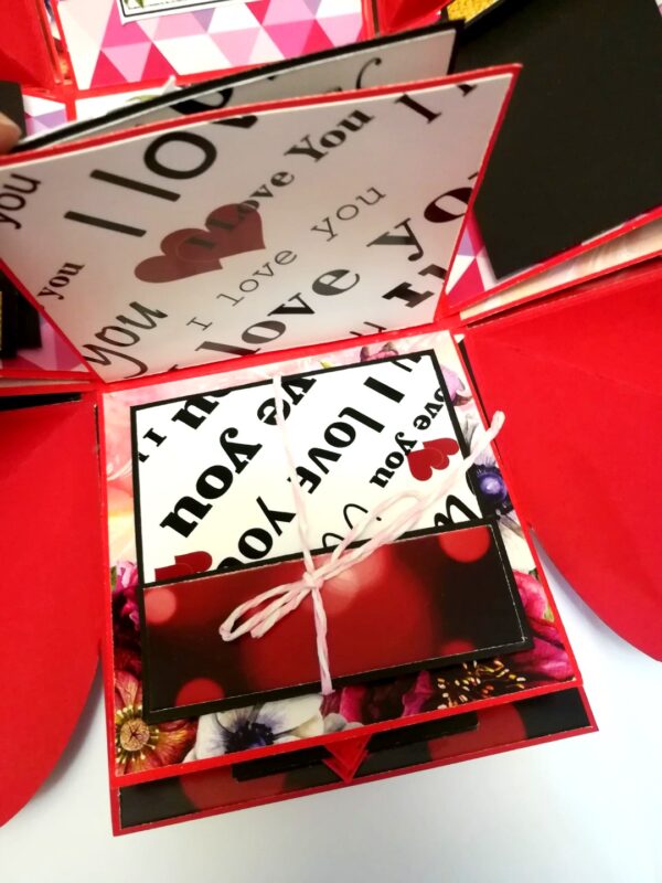 Love Valentine 3 layer Explosion Box