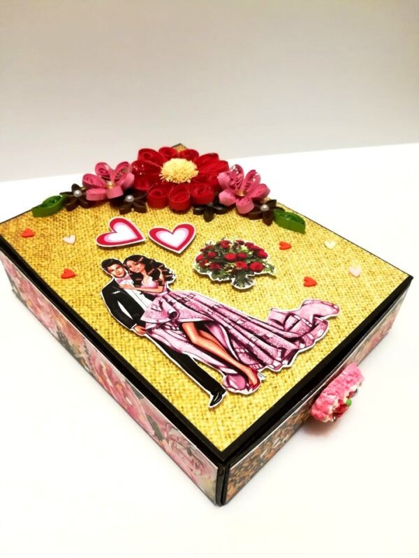 Card With Drawer Gift Greeting Card -D22 image